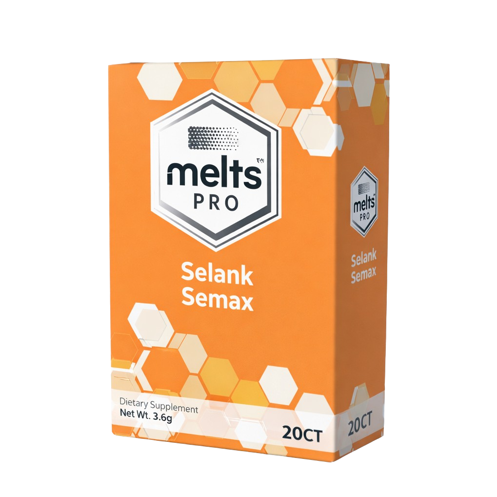 Melts Pro™ Selank + Semax Dissolving Strips — Research Use Only